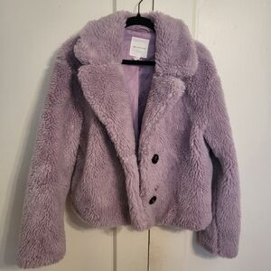 Furry Purple Jacket